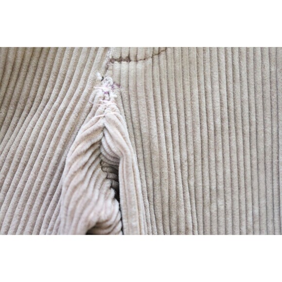 VTG 70s Levis Pants Mens 34x30 Corduroy Beige Brown Loose Academia Professor - Picture 4 of 8